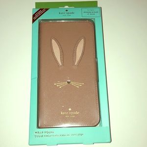 NWT Kate Spade Rabbit iPhone 7/8 Plus Case